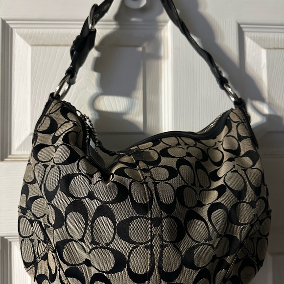 Coach Signature Hobo Bag - Picture 1 of 7
